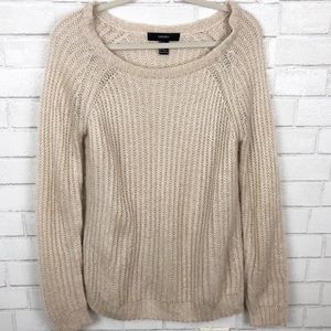 Forever 21 Brushed Ribbed Sweater. Size M